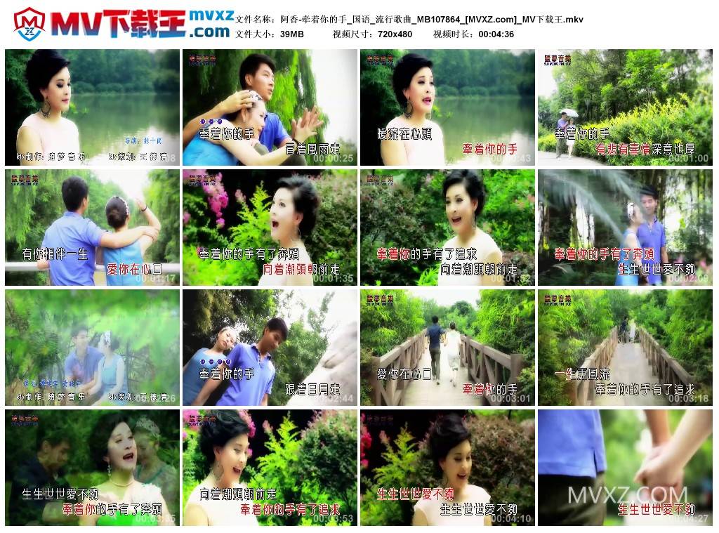 阿香-牵着你的手_国语_流行歌曲_MB107864